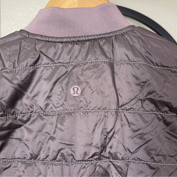 Lululemon Women's Flip It & Reverse It Jacket Purple Size 2 Full Zip PrimaLoft - Picture 13 of 16